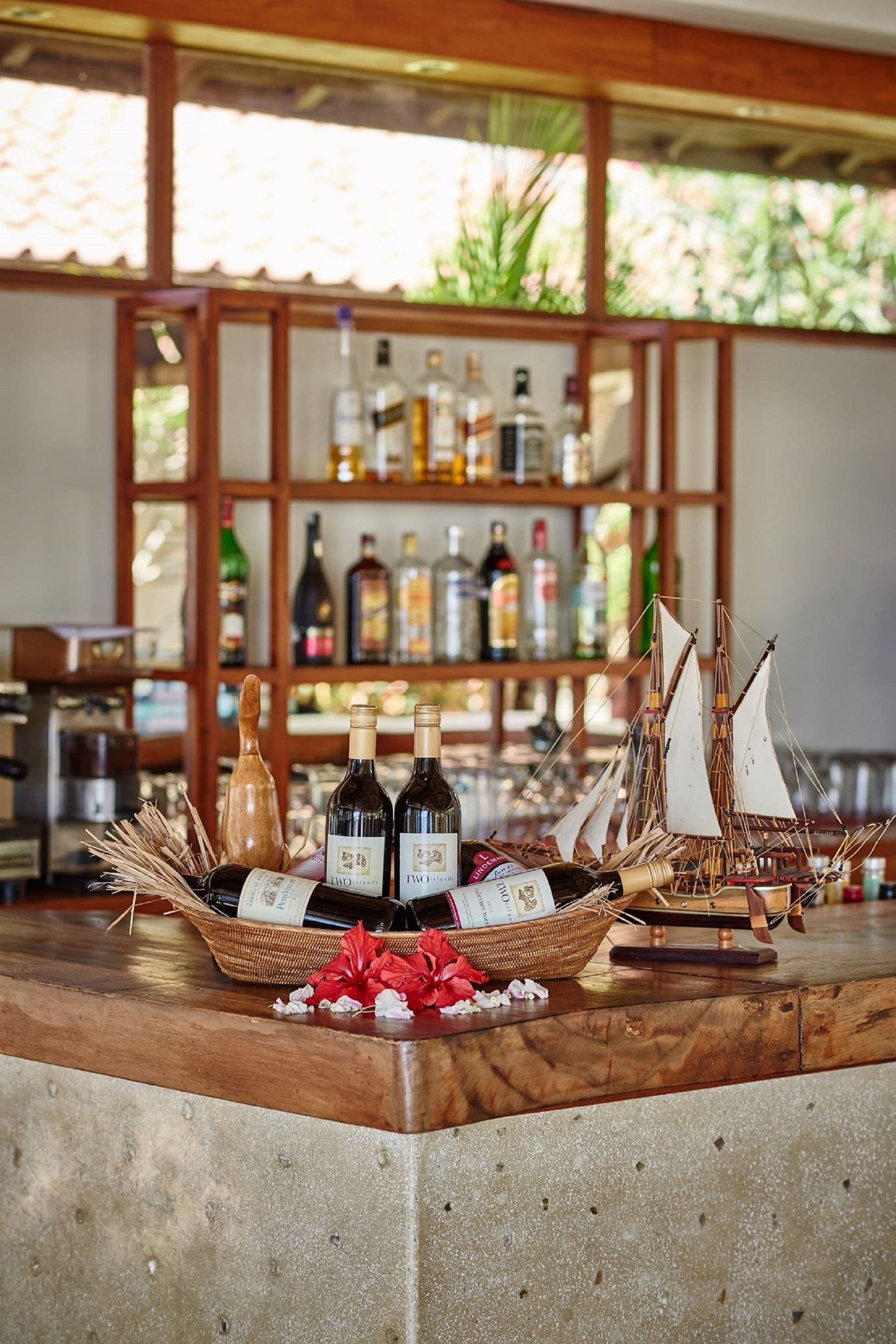 Bar (in der Unterkunft)