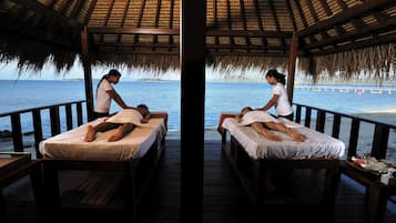 Behandlungsräume für Paare, Körperbehandlungen, Aromatherapie