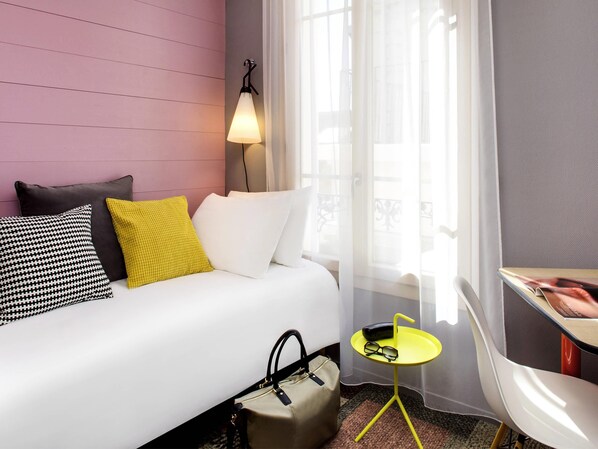 Standard Room, 1 Twin Bed | 1 bedroom, desk, soundproofing, free WiFi - ibis Styles Roanne Centre Gare (Roanne)