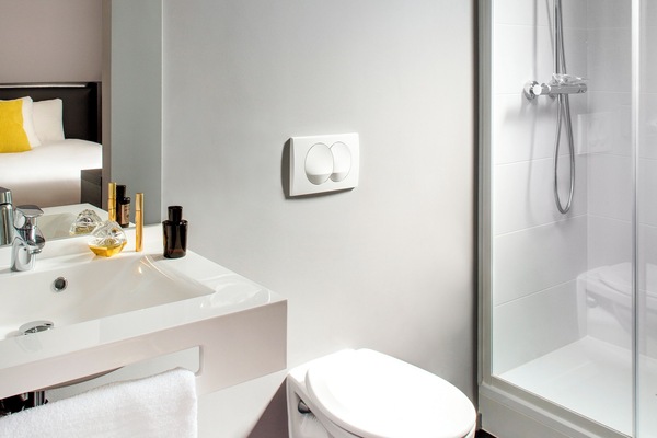 1 slaapkamer, een bureau, geluiddichte muren, gratis wifi