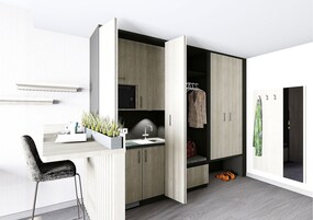 Habitación doble superior, cocina básica | Cocina privada | Cafetera o tetera