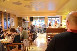 Lunch and dinner served