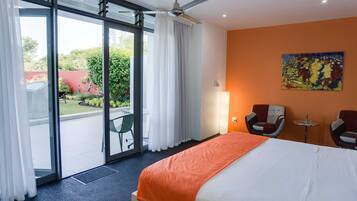 Parkside Suite 5 | Hochwertige Bettwaren, Zimmersafe, schallisolierte Zimmer