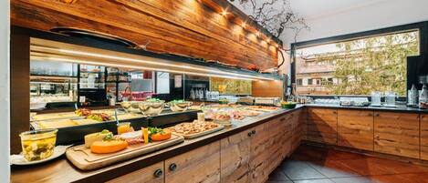 Kontinental frokost er inkludert hver dag