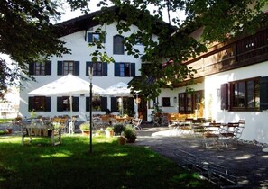Overnatningsstedets facade