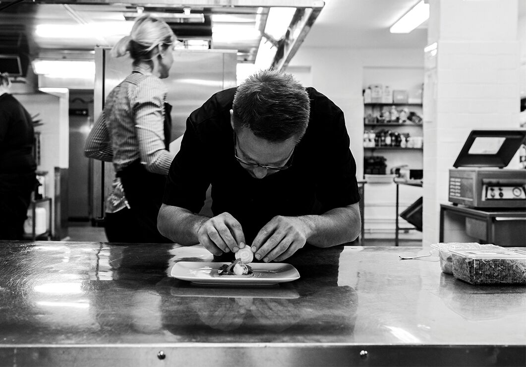 lunch and dinner served, local and international cuisine