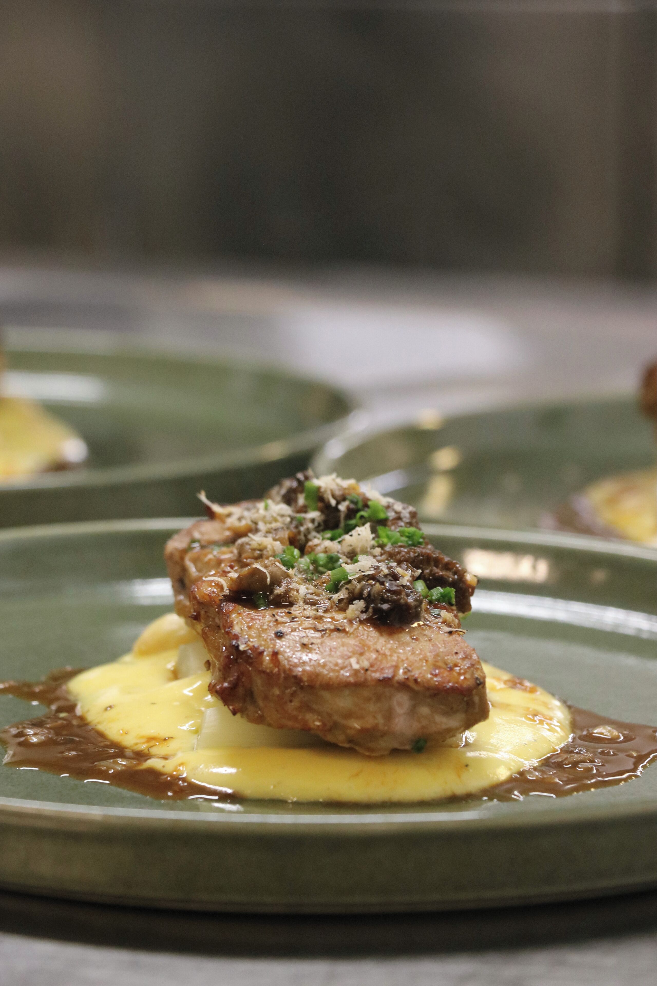 lunch and dinner served, local and international cuisine