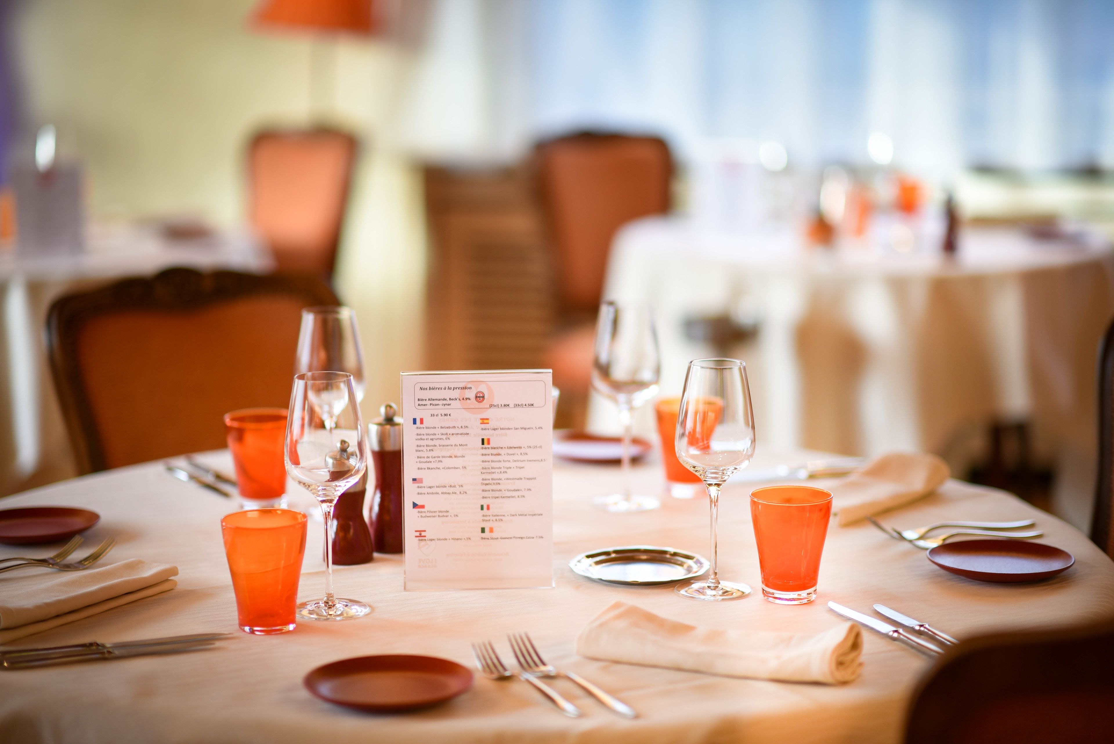 lunch and dinner served, french cuisine