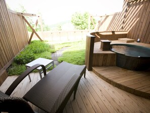 Habitación, para no fumadores (Japanese Western Style,Open Air Bath) | Terraza o patio