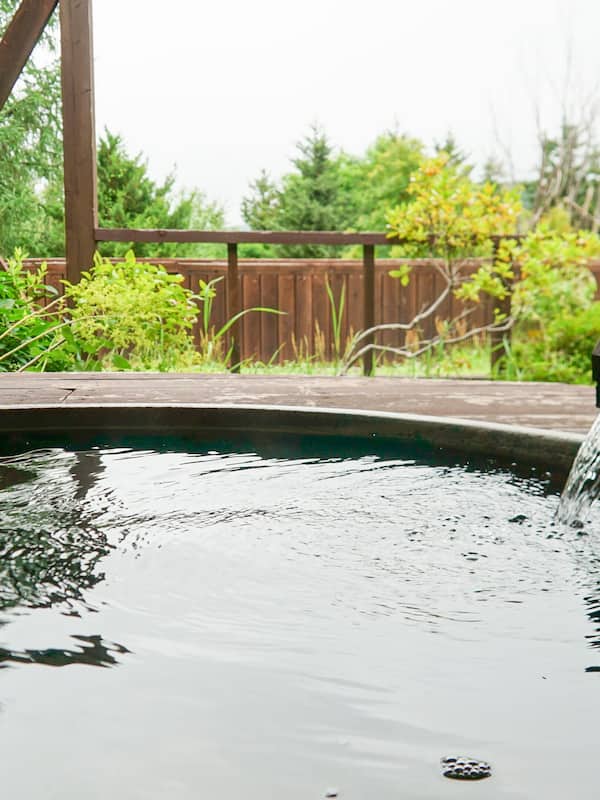 Kamer, niet-roken (Japanese Western Style,Open Air Bath) | Terras