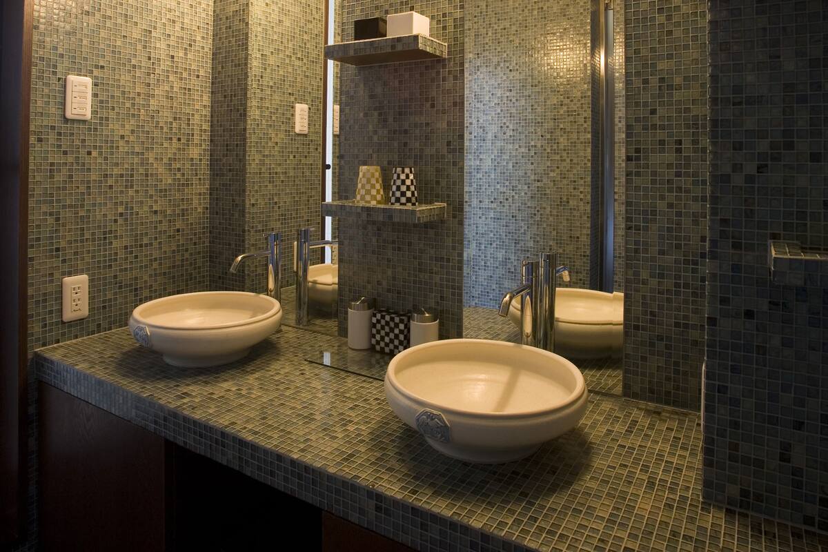 japanese western style room with private open-air bath (non smoking) | bathroom amenities | free toiletries, hair dryer, slippers, electronic bidet