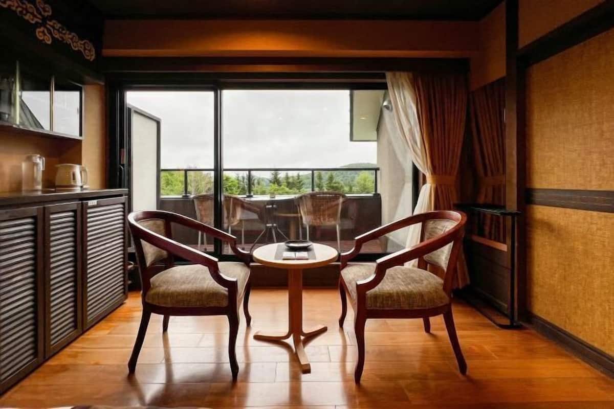 Blick von der Unterkunft