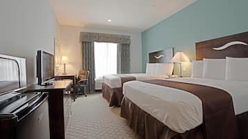 Bureau, fer et planche Ă repasser, Internet gratuit par cĂąble