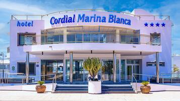 Voorkant van accommodatie