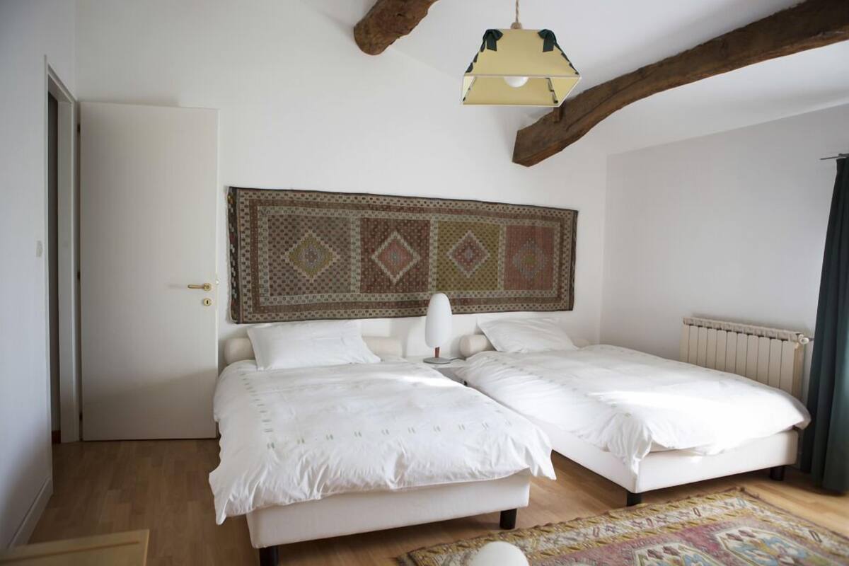 Twin Room (Rachele) | Premium bedding, down duvets, minibar, blackout curtains