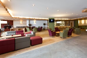 Sitteområde i lobbyen