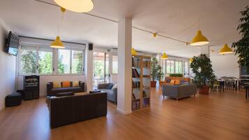 Vue depuis lâhĂ©bergement