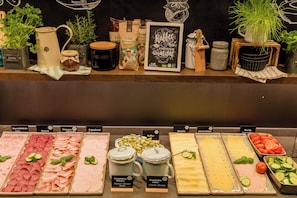 Daily continental breakfast for a fee