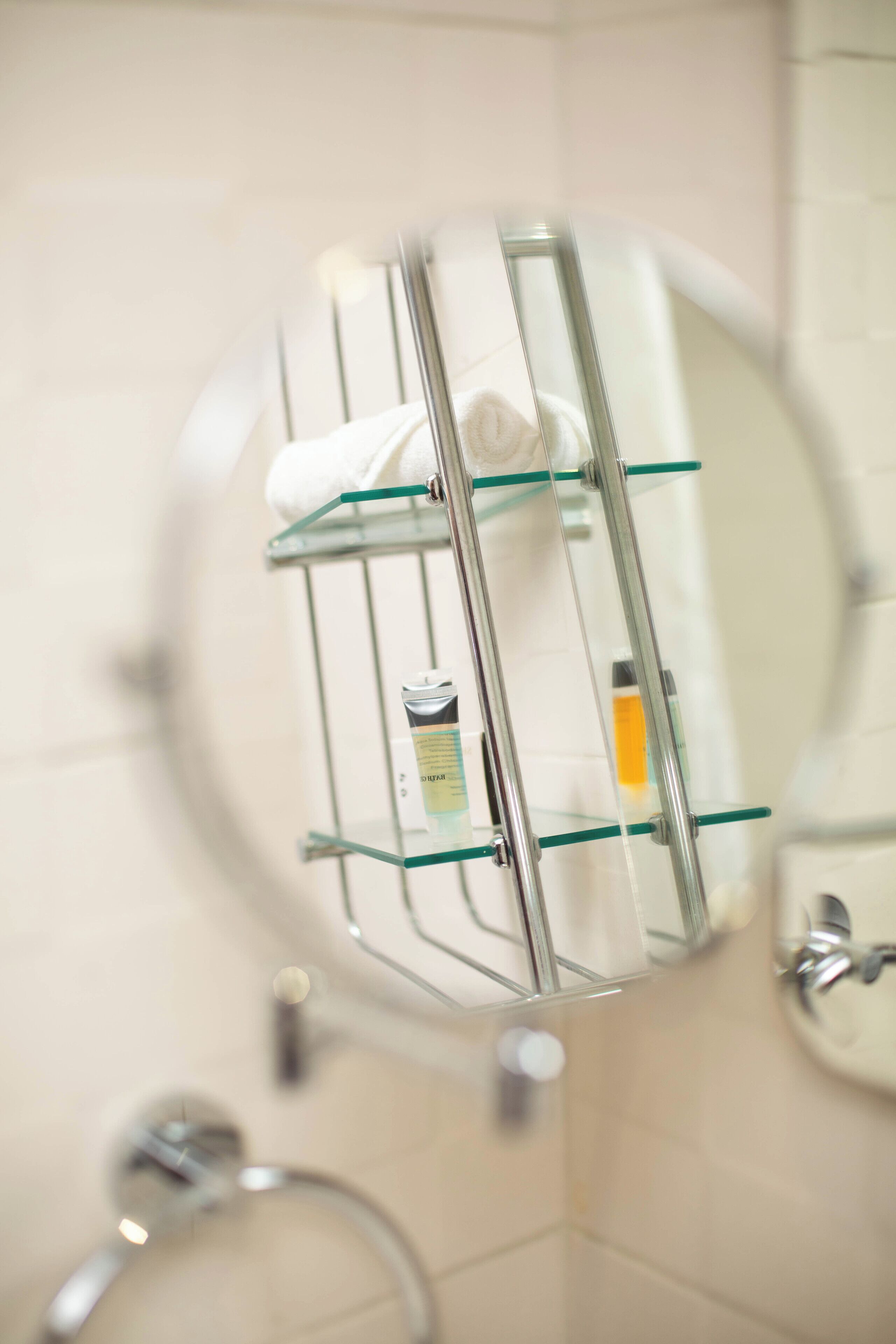 free toiletries, hair dryer, bidet, towels