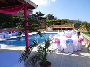 Birthday party area - Casa Maria Hotel (Port Maria)