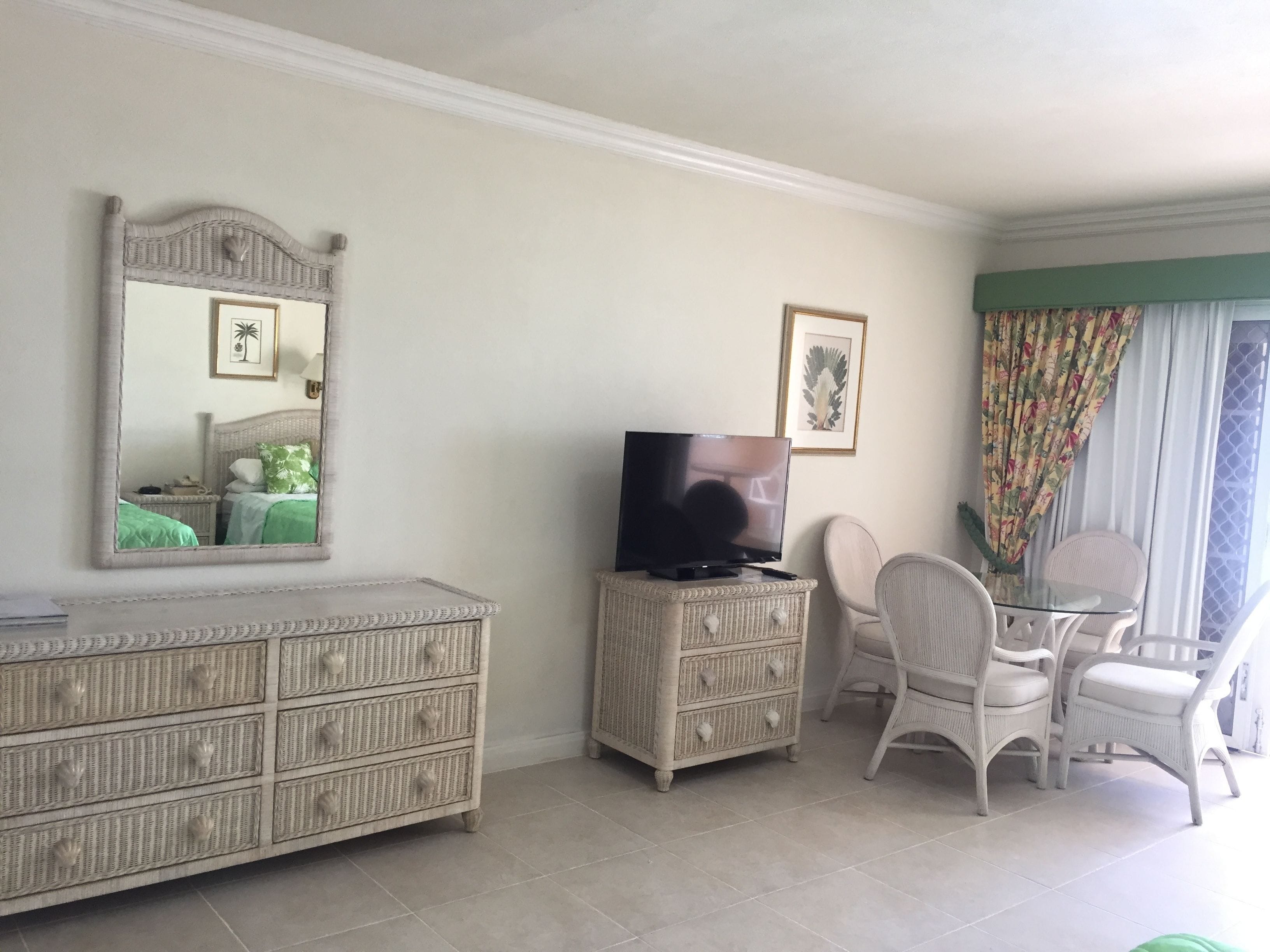 studio, 2 double beds, ground floor | 1 bedroom, in-room safe, desk, blackout curtains