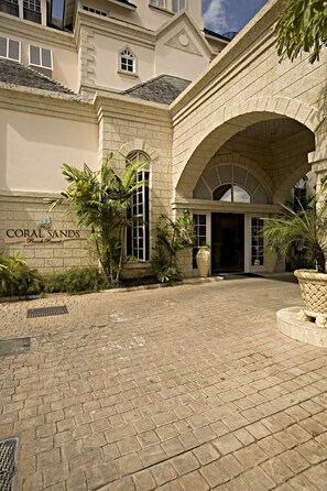 Façade de l’hébergement