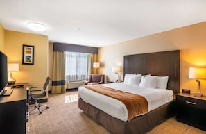 Standard King Non Smoking | Desk, laptop workspace, soundproofing, free WiFi - Comfort Inn & Suites Mojave (Mojave)