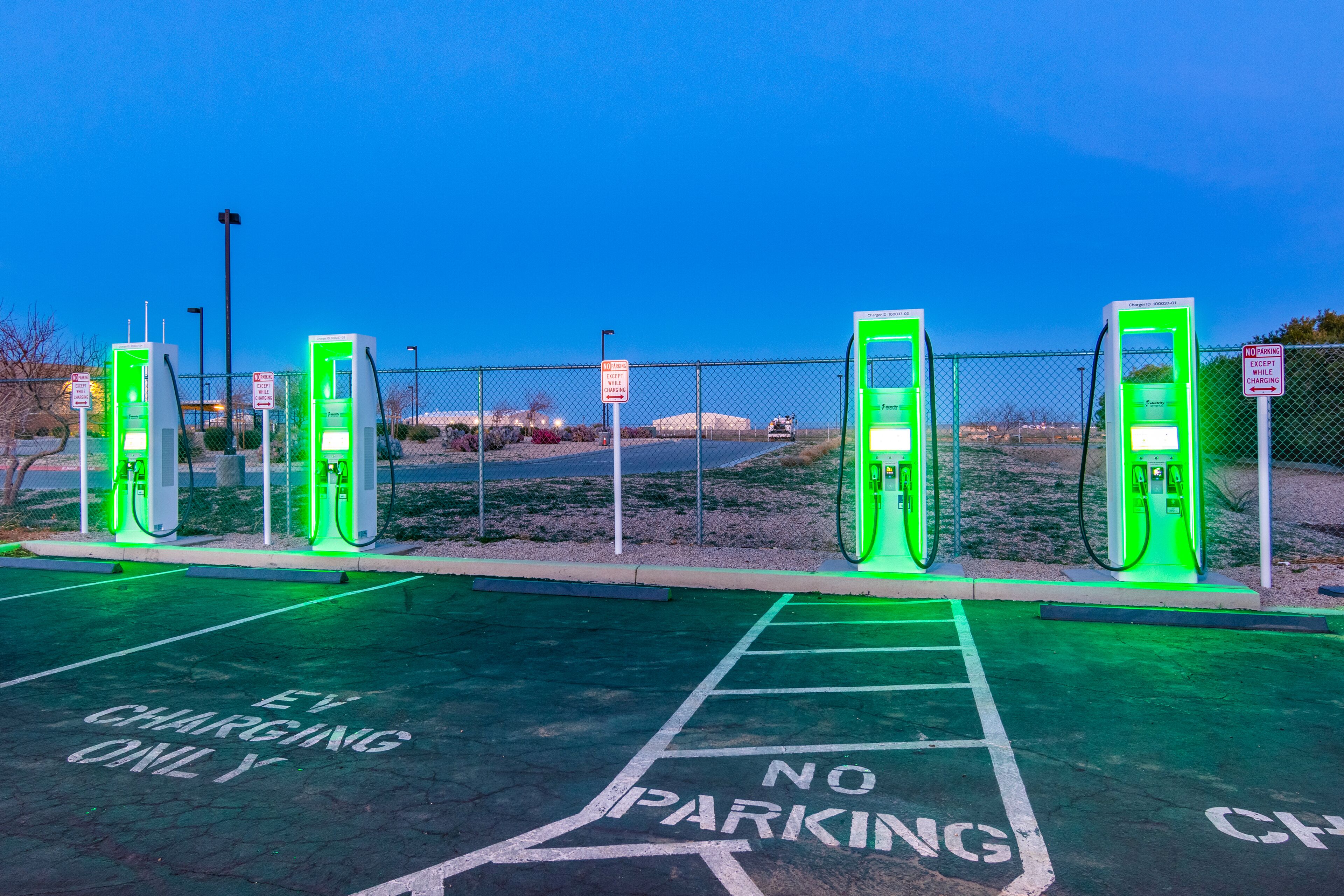 electric vehicle-charging station