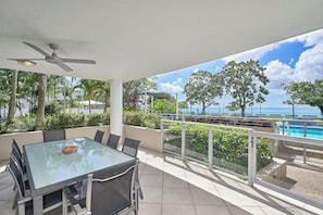 Penthouse, 3 habitaciones, frente al océano (Ground Floor) | Terraza o patio