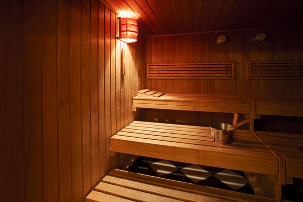 Sauna, steam room, body treatments, mud baths, body wraps, body scrubs