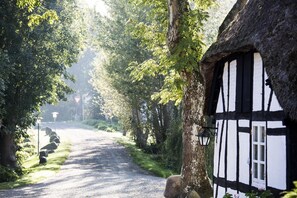 Fachada de la propiedad