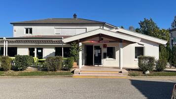 Entrada de la propiedad