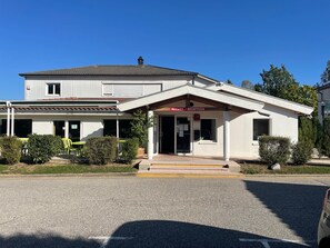 Entrée de l’hébergement