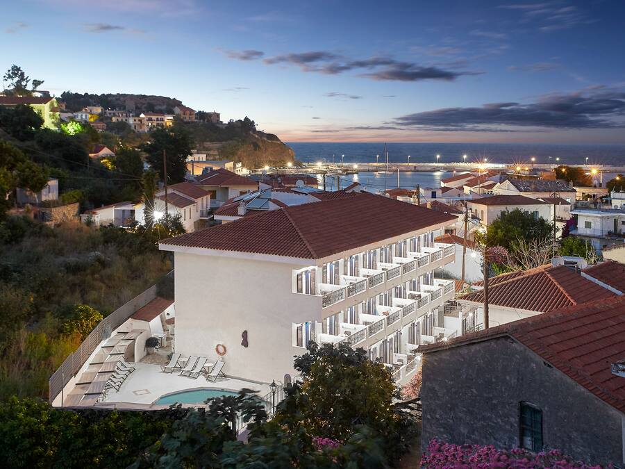 Fassade der Unterkunft