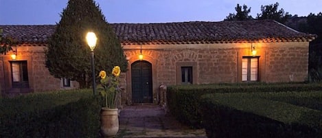 Front of property - evening/night