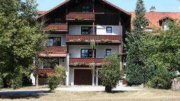 Fassade der Unterkunft