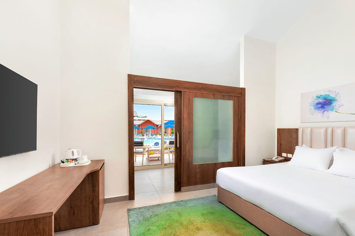 1 chambre, literie hypoallergénique, minibar