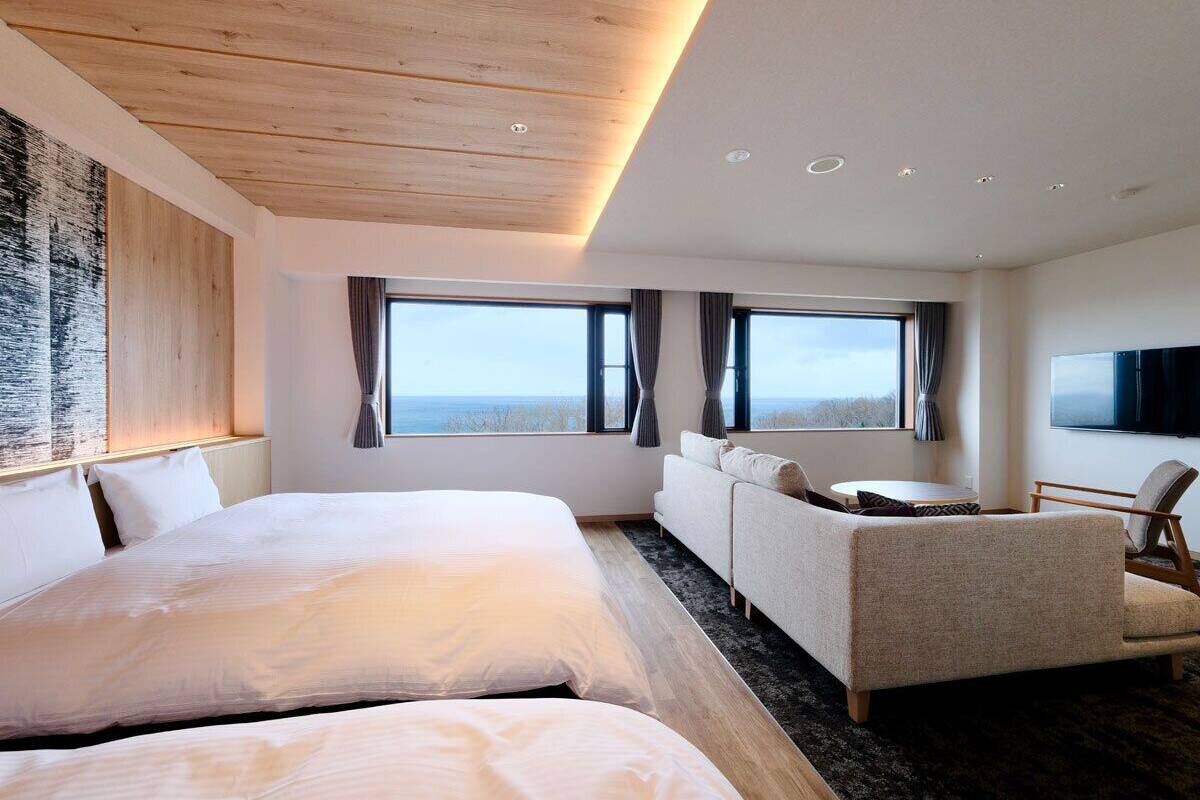 forest deluxe, 2 queen beds | 1 bedroom, in-room safe, iron/ironing board, free wifi