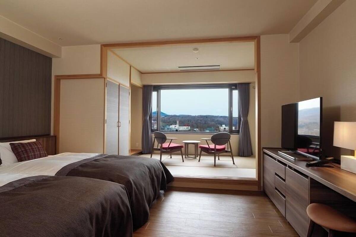 雙床房 (High Floor Sunset) | 客房內保險箱、熨斗/熨衣板、免費無線上網、床單