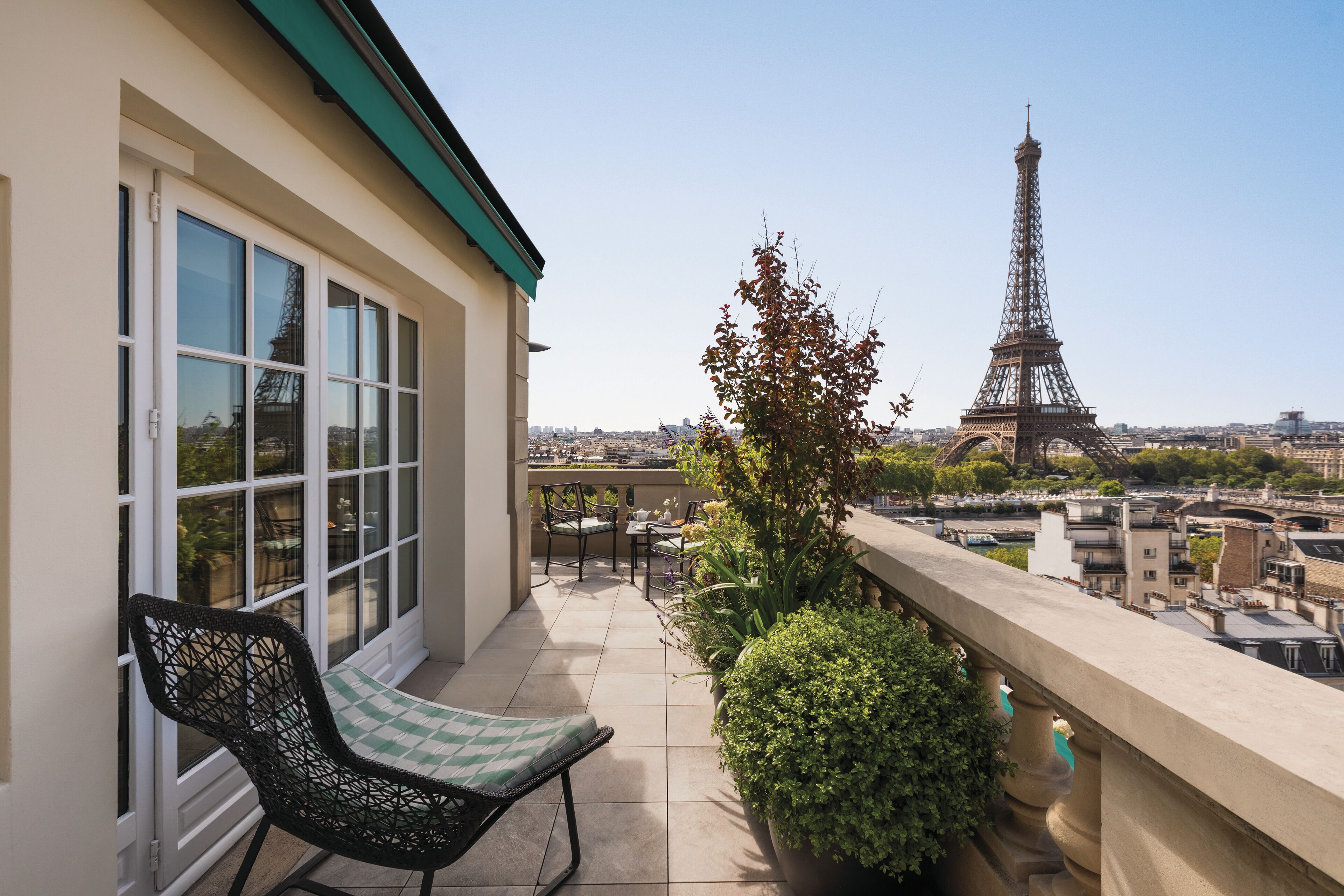 Suite, 1 kingsize-seng (La Suite Gustave Eiffel) | Utsikt fra balkong