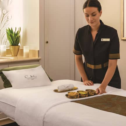 Couples treatment rooms, Turkish bath, body treatments, aromatherapy