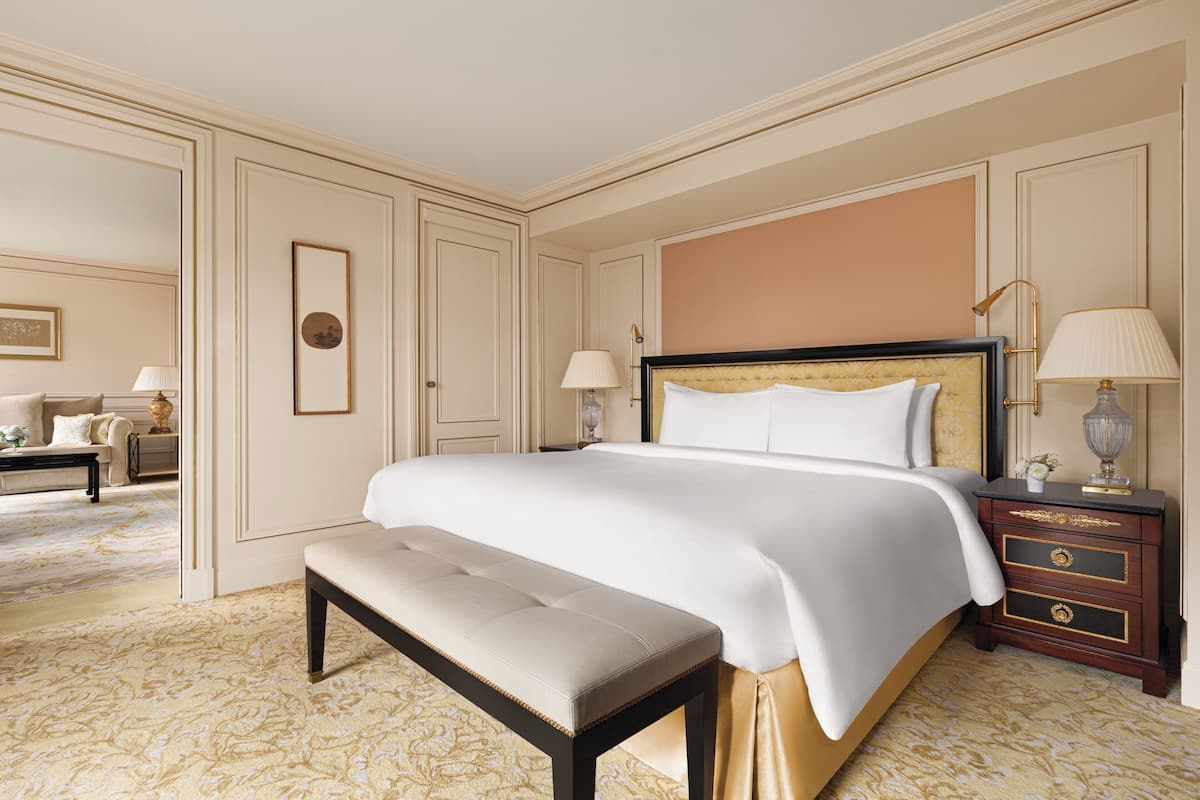 Junior Suite Paris View, 1 King Bed | 1 bedroom, Egyptian cotton sheets, premium bedding, down comforters