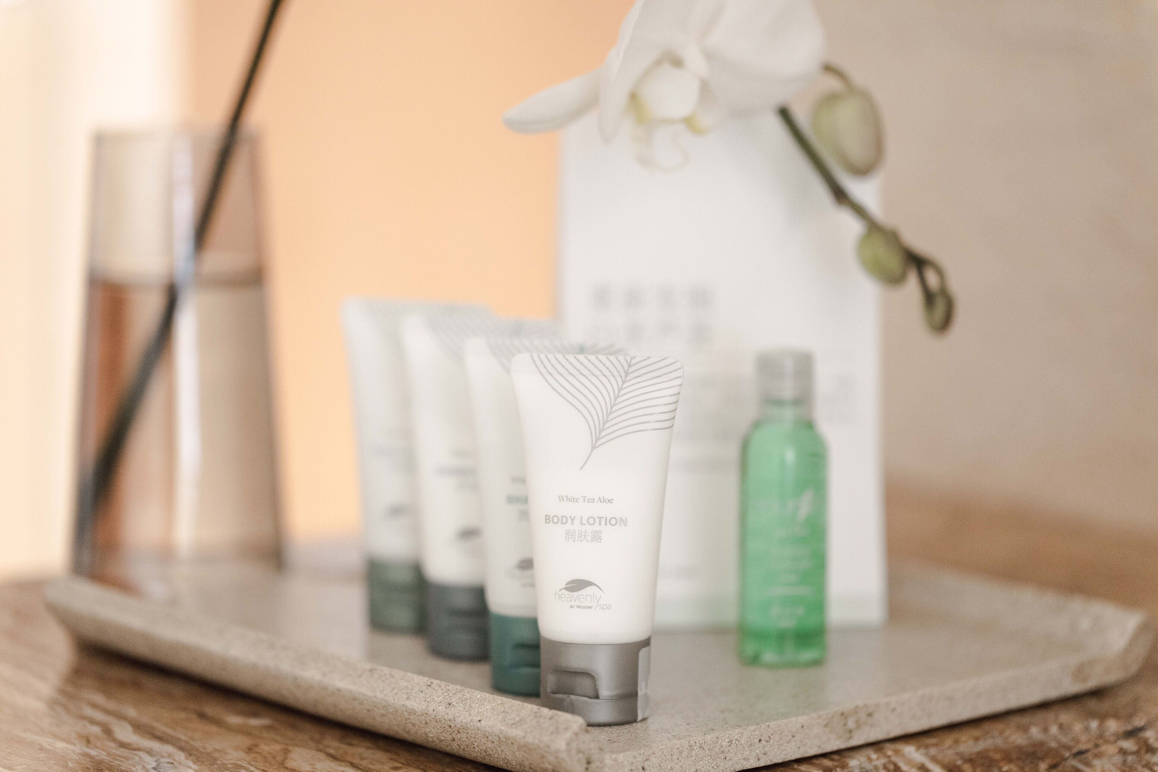 premium bedding, down duvets, minibar, in-room safe