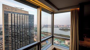 Minibar, in-room safe, desk, blackout drapes