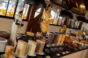 Frokostbuffé er inkludert hver dag