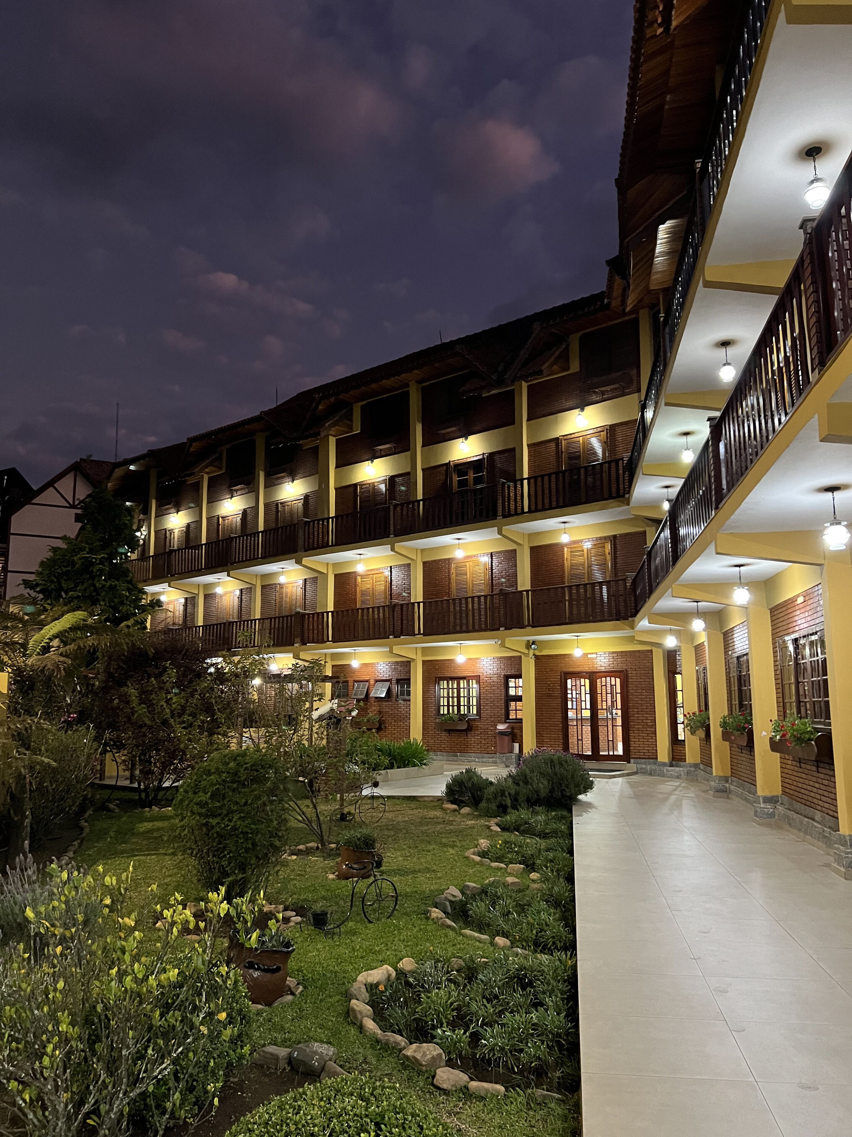 Fachada da propriedade