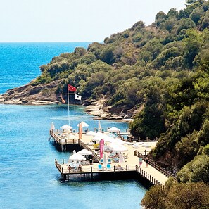 Vue depuis l’hébergement