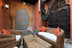 Deluxe Suite with Andalusian Patio | Terrace/patio