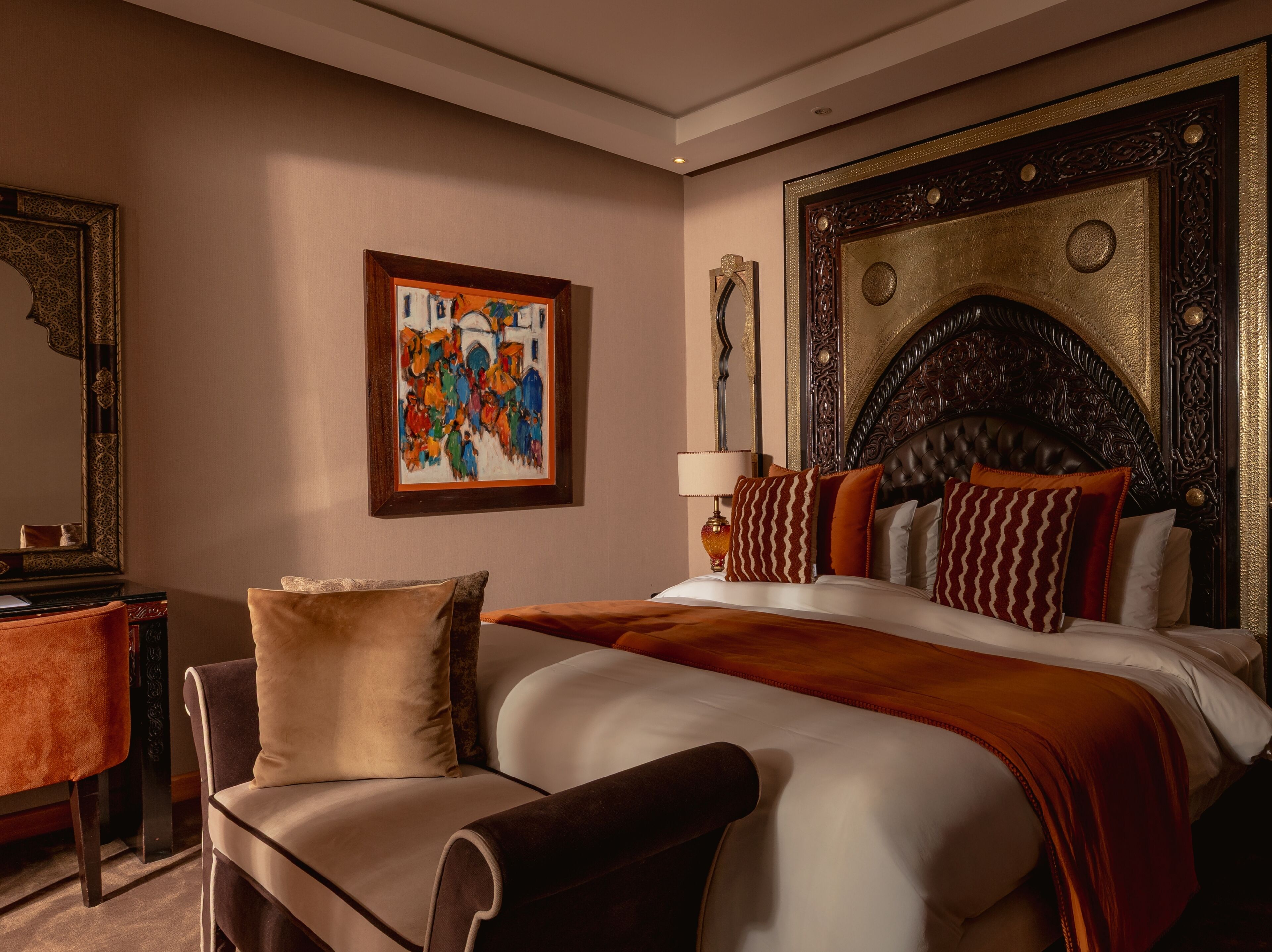 Hypo-allergenic bedding, memory foam beds, minibar, in-room safe