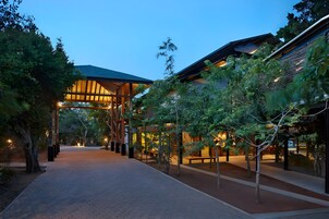 Entrada al alojamiento